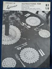 Vintage home crochet for sale  ST. LEONARDS-ON-SEA
