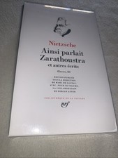 Pleiade nietzsche parlait d'occasion  Meung-sur-Loire