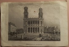 Gravure ancienne xixe d'occasion  Vanves