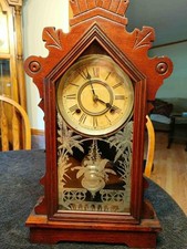 Antique ansonia mantel for sale  Peru