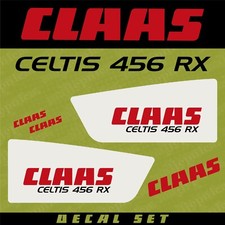Claas Celtis 456 RX Traktor Naklejka Naklejka Adesivo Sticker Set na sprzedaż Claas Celtis 456 RX Traktor Naklejka Naklejka Adesivo Sticker Set na sprzedaż  Wysyłka do Poland