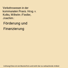 Verkehrswesen kommunalen praxi gebraucht kaufen  Trebbin