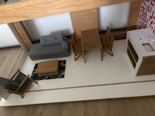 Barbie holzhaus miniio gebraucht kaufen  Potsdam