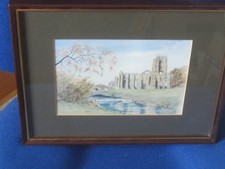 Fountains abbey framed for sale  IPSWICH