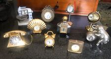 10 Mini Relógios Timex Elgin Milan Park Globo de Elefante Telefone Caixa de Correio Perfume Concha comprar usado  Enviando para Brazil