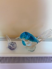 Glass bird figurines for sale  BRISTOL