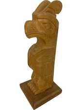 Wooden eagle totem for sale  UK