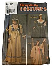 Simplicity pattern renaissance for sale  Vernon Rockville