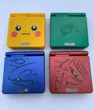 Consolas Nintendo GameBoy Advance AGS-001 GBA SP nuevas carcasas Pokémon Rayquaza etc., usado segunda mano  Embacar hacia Argentina