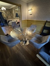 handmade silver chair for sale  BOOTLE