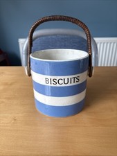Green cornishware biscuits for sale  CONSETT