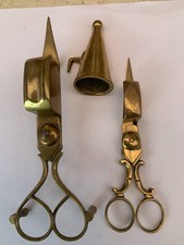 Antique brass candle for sale  PRESTON