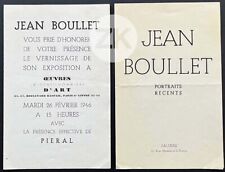 Jean boullet piéral d'occasion  Paris V