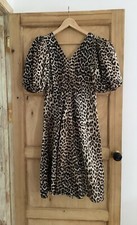 Ganni dress leopard for sale  BRIGHTON