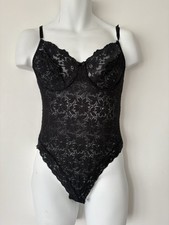 Vintage lace bodysuit for sale  LONDON