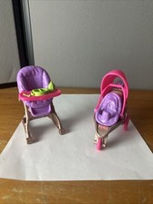 Usado, Carrinho de bebê Fisher Price Loving Family Everything For Baby Room conjunto cadeira alta  comprar usado  Enviando para Brazil