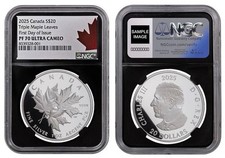 2025 canada triple d'occasion  Expédié en Belgium