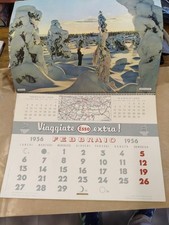 1956 esso calendario usato  Quarrata