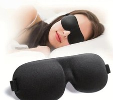 Máscara de dormir/máscara para os olhos preta super macia contornada 3D comprar usado  Enviando para Brazil
