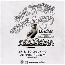 Biglietto drake concerto usato  Vaprio d'Adda