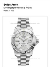 Relógio Victorinox Swiss Army Divemaster 500 modelo 241039 descontinuado aço inoxidável comprar usado  Enviando para Brazil
