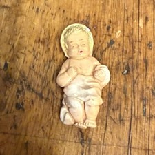 Presépio de Natal vintage de gesso BABY JESUS ~2”, usado comprar usado  Enviando para Brazil