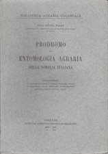 Paoli. prodromo entomologia usato  Firenze