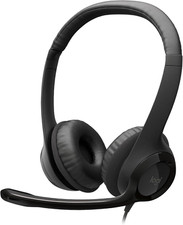 Słuchawki Logitech H390 z mikrofonem, stereofoniczny zestaw słuchawkowy z redukcją szumów na sprzedaż  PL