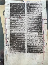 1250 medieval vellum for sale  Cape Coral