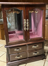Jewelry hutch wooden for sale  Carefree