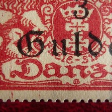 Używany, Wolne Miasto Gdańsk, Danzig - Fi 185 B2 - bardzo rzadki.  na sprzedaż  PL
