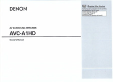 Denon bedienungsanleitung user gebraucht kaufen  Salzgitter