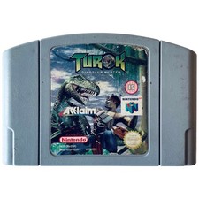 Usado, Carrinho de aventura Turok Dinosaur Hunter Nintendo 64 N64 jogo PAL retrô FPS comprar usado Usado, Carrinho de aventura Turok Dinosaur Hunter Nintendo 64 N64 jogo PAL retrô FPS comprar usado  Enviando para Brazil