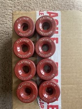 Conjunto de 8 rodas de patinação Platinum Precision vermelhas comprar usado  Enviando para Brazil