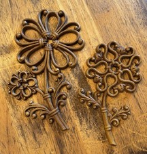 Vintage Homco Faux Rattan Vime Plástico Flor Decoração de Parede 1978 Conjunto de 2 MCM comprar usado Vintage Homco Faux Rattan Vime Plástico Flor Decoração de Parede 1978 Conjunto de 2 MCM comprar usado  Enviando para Brazil