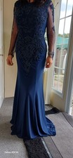 Royal blue maxi for sale  MANCHESTER