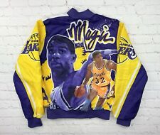 Chaqueta De Colección Magic Johnson Chalk Lines Años 90 Baloncesto NBA LA Lakers Talla Pequeña, usado segunda mano  Embacar hacia Argentina