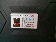 KIT DE HERRAMIENTAS DE REPARACIÓN DE COCHES 5 EN 1 12V ENCENDIDO POR ENCENDEDOR segunda mano  Embacar hacia Mexico