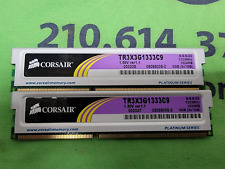 Usado, Memoria 2 GB (1 GB x 2) Corsair TR3X3G1333C9 XMS3 DDR3 RAM 1333 MHZ segunda mano  Embacar hacia Argentina