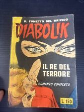 Diabolik prima serie usato  Roma