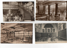 Vintage postcards interiors for sale  MATLOCK