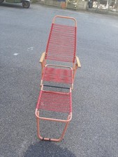 Sedia sdraio vintage usato  Massafra