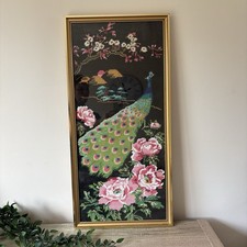 Vintage framed peacock for sale Vintage framed peacock for sale  CHELMSFORD