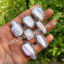 Lote de anéis de joias folheados a prata esterlina 925 com pedra preciosa madrepérola atacado comprar usado Lote de anéis de joias folheados a prata esterlina 925 com pedra preciosa madrepérola atacado comprar usado  Enviando para Brazil