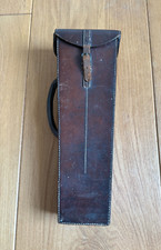Antique brown leather for sale  SOUTHSEA