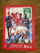 Nottingham forest shrewsbury for sale  NOTTINGHAM
