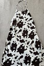 Cow print halterneck for sale  HARPENDEN