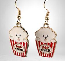 Enamel dog earrings for sale  NEWRY