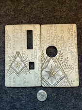 Masonic engraved billet for sale  MILTON KEYNES