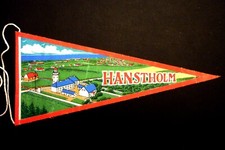 Fanion ancien hanstholm d'occasion  Boulogne-Billancourt